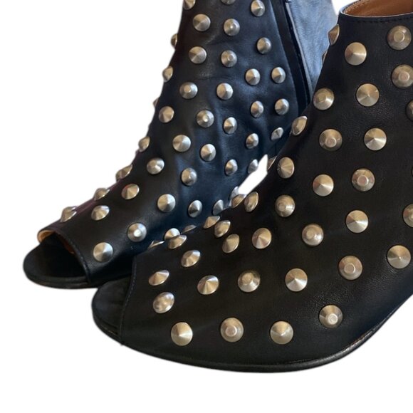 Junya Watanabe Leather Studded Boots Comme Des Garcon - Size 8 - Picture 9 of 15